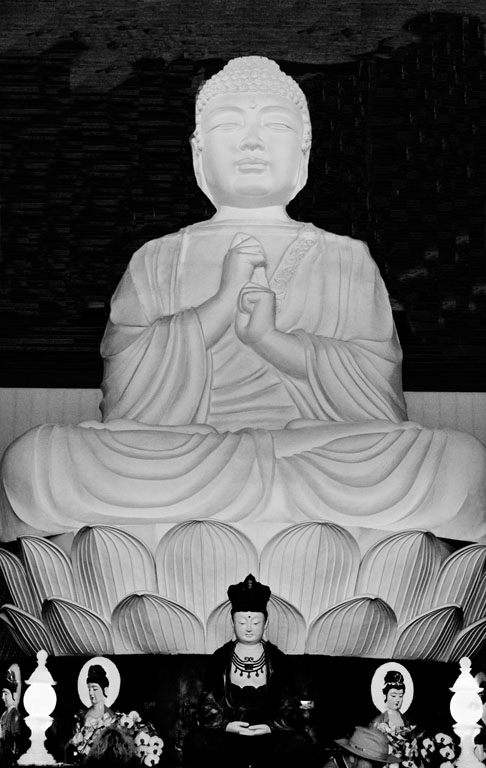 Buddah bw